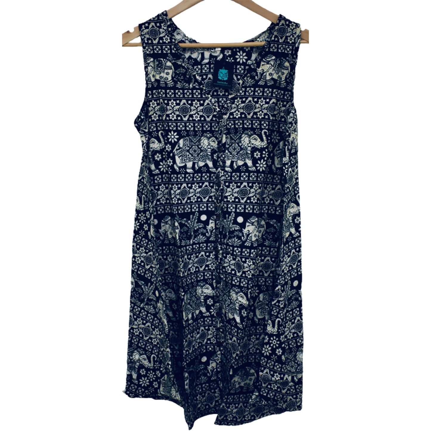 Ganesha handicrafts Elephant dress copy , Modern T-dress , Printed T-dress , Modern T-dress , Stylish T-dress , Trending T-dress , Cotton T-dress