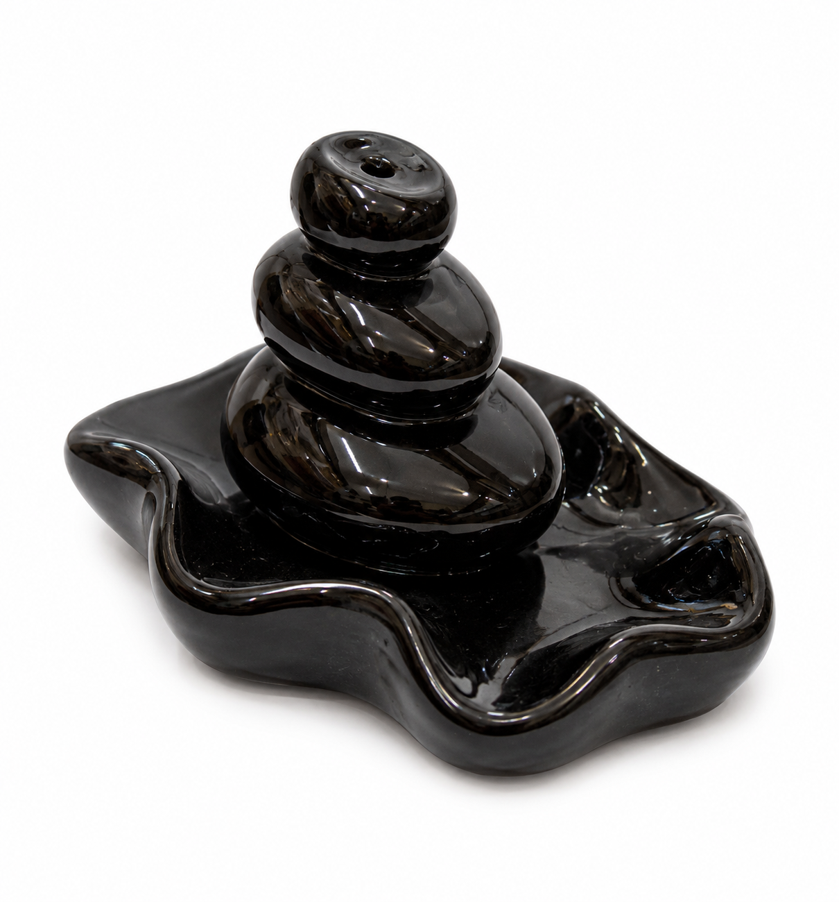 Back blow cone holders
