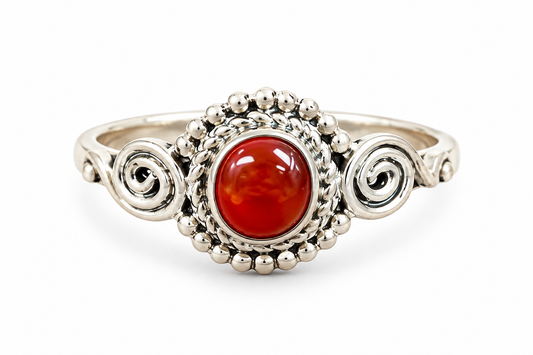 Size 8 (silver ring)