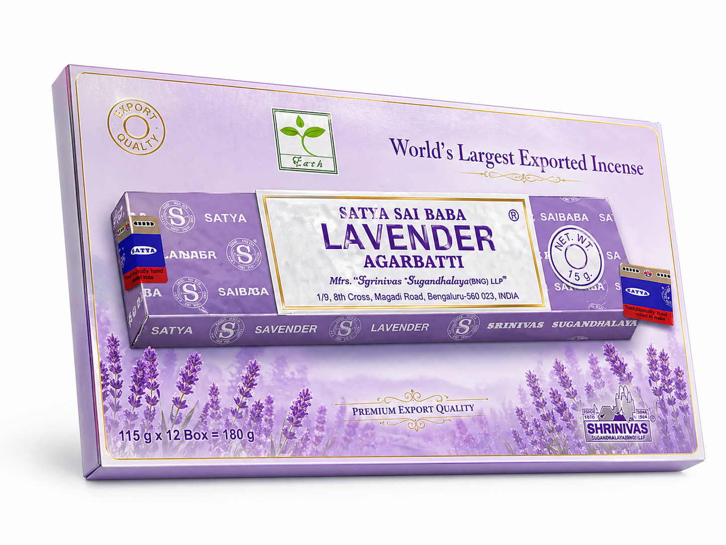Incense box(15 incense on it)