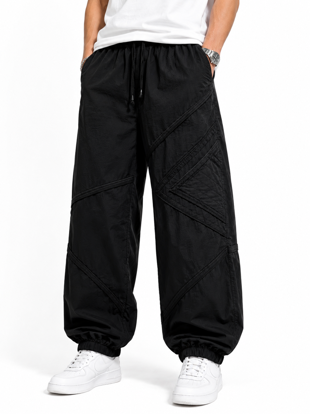 Jogger Trousers – Black & White