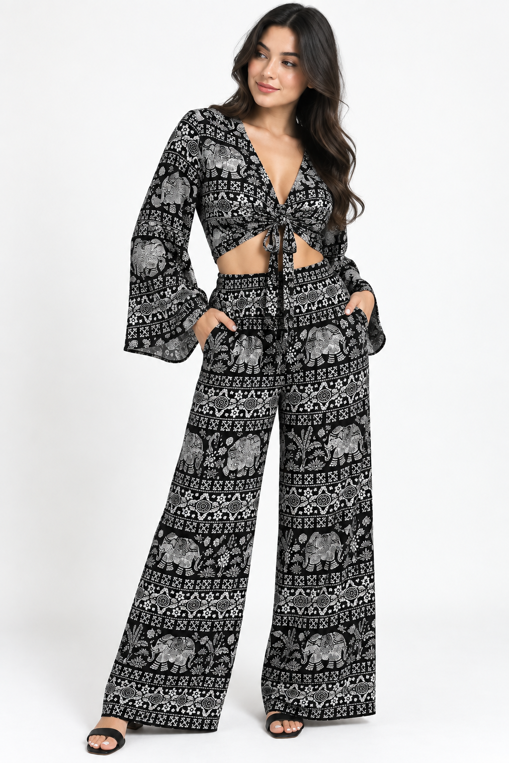 Printed Boho Co-Ord Set 🌿