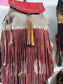 Handmade Leather Fringe Backpack