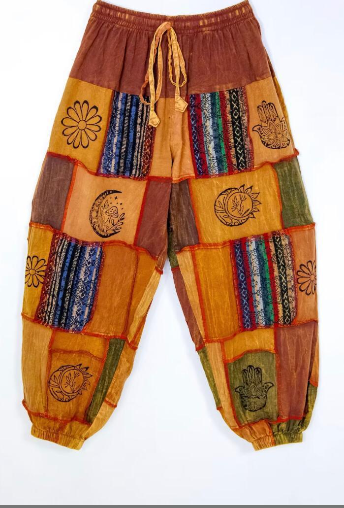 Trousers patchwork