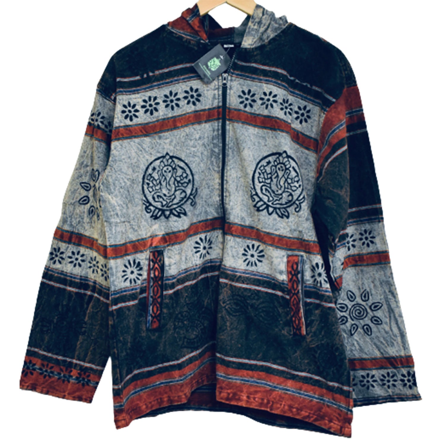 Ganesha Handicarfts Lightweight Festival Jacket, Jacket, Festival Jacket, Lightweight Jacket, Multicolour Jacket, Modern Jacket