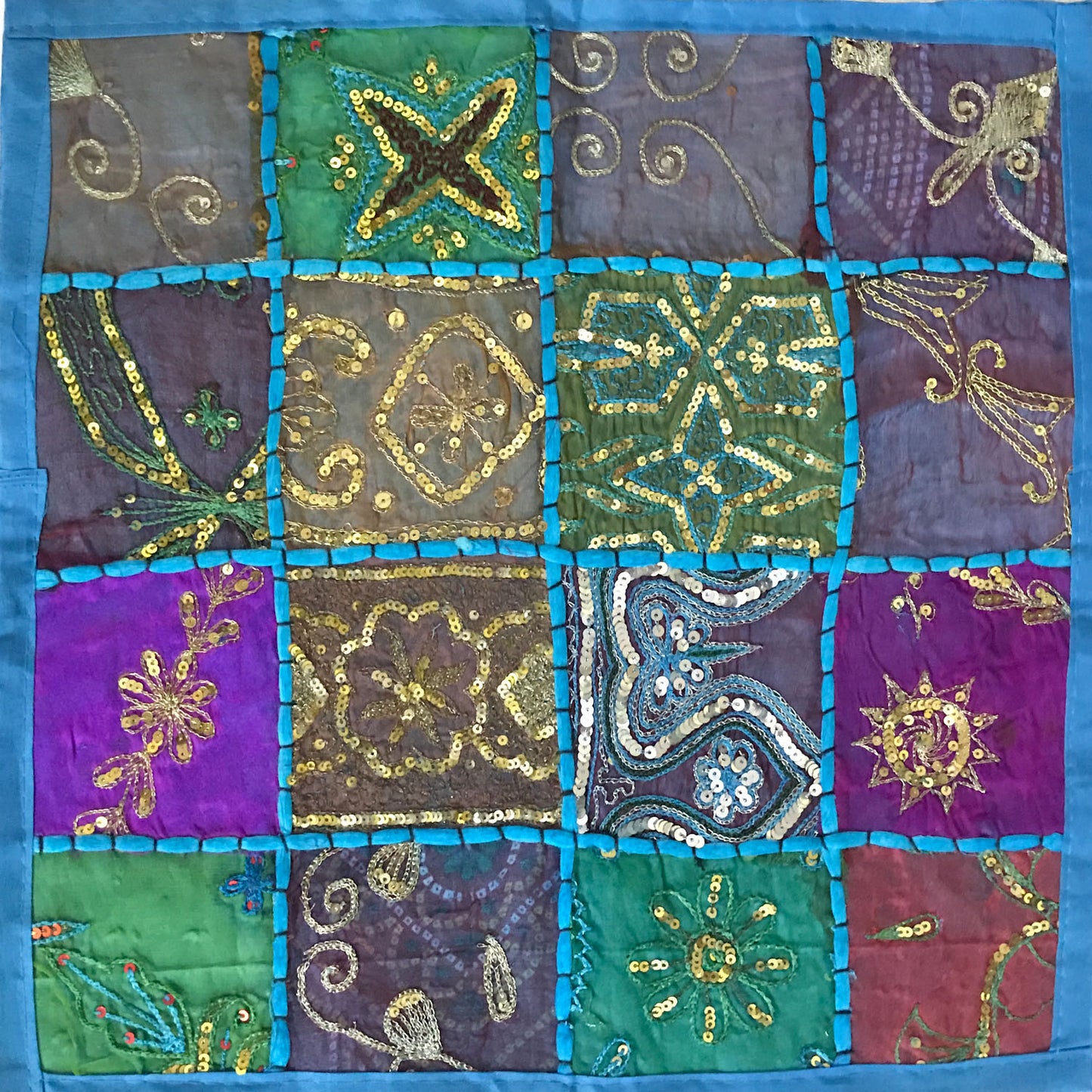 Ganesha Handicrafts Square Shape Indian handcrafted embroidered traditional cushion covers, Cushion Covers, Traditional Cushion Covers, Embroidered Cushion Covers, Indian Handcrafted Cushion Covers, Square Shape Cushion Covers