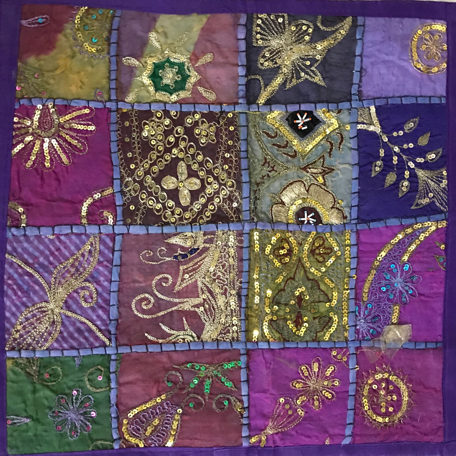 Ganesha Handicrafts Square Shape Indian handcrafted embroidered traditional cushion covers, Cushion Covers, Traditional Cushion Covers, Embroidered Cushion Covers, Indian Handcrafted Cushion Covers, Square Shape Cushion Covers