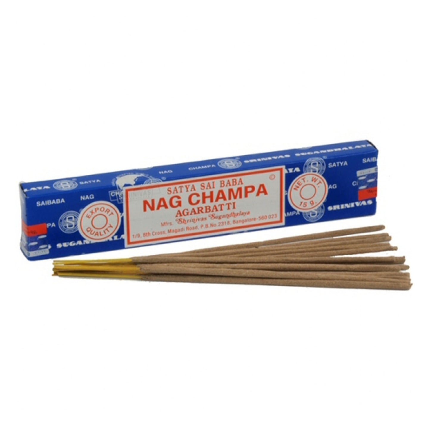 Ganesha handicrafts-Ayurvedic Agarbatti Incense Blue Nag Champa , Ayurvedic Agarbatti, Blue Nah Champa Ayurvedic Agarbatti, , Blue Nag Champa x 12, Ayurvedic Agarbatti.