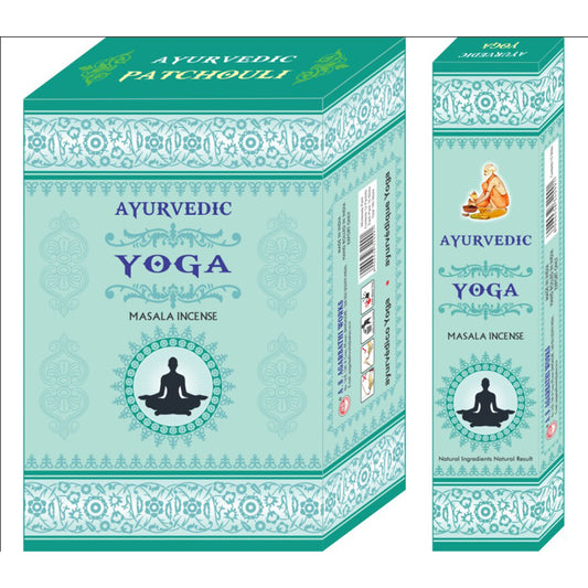 Ganesha Handicrafts-Ayurvedic Agarbatti Incense Sticks (Tuorquise Yoga), Ayurvedic Agarbatti, Agarbatti Incense Sticks, Tuorquise Yoga Agarbatti Incense Stick, Ayurvedic Agarbatti.