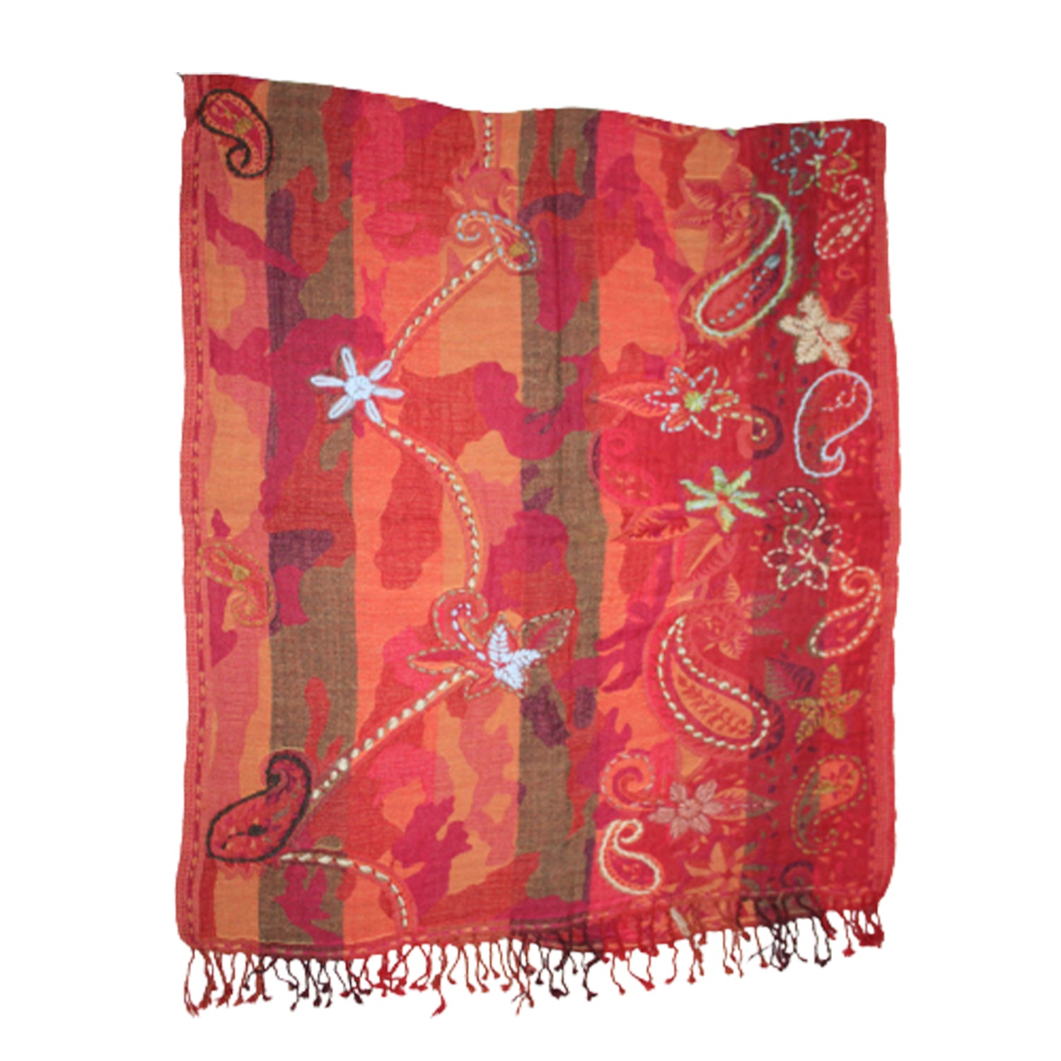 Ganesha Handicrafts, Beautiful Embroided Merino Wool Shawls, Embroided Merino Wool Shawls, Merino Wool Shawls, Womens-Beautiful Embroided Merino Wool Shawls, Fashion For Girls Shawls.