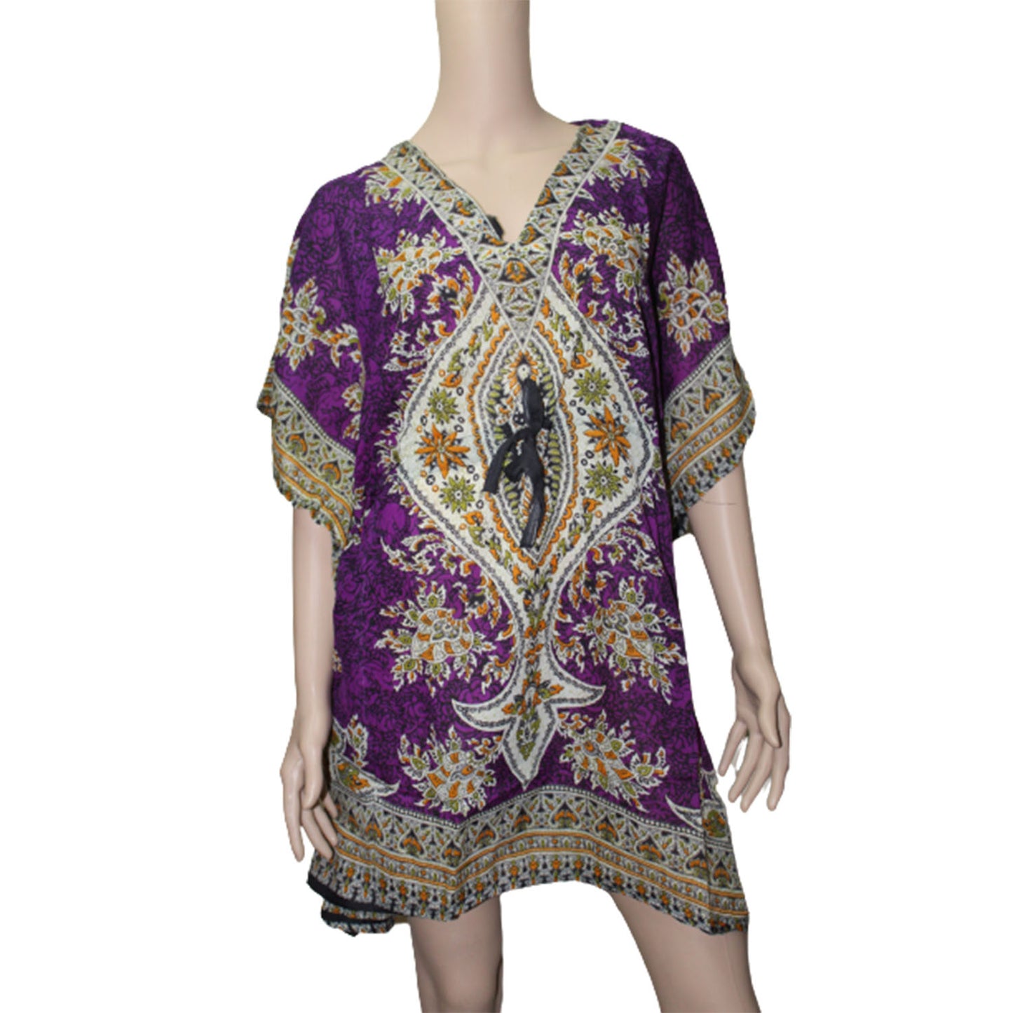 Ganesha Handicrafts Beautiful Printed Kaftaans, Kaftaans, Printed Kaftaans, Beautiful Kaftaans, Lavender Kaftaans