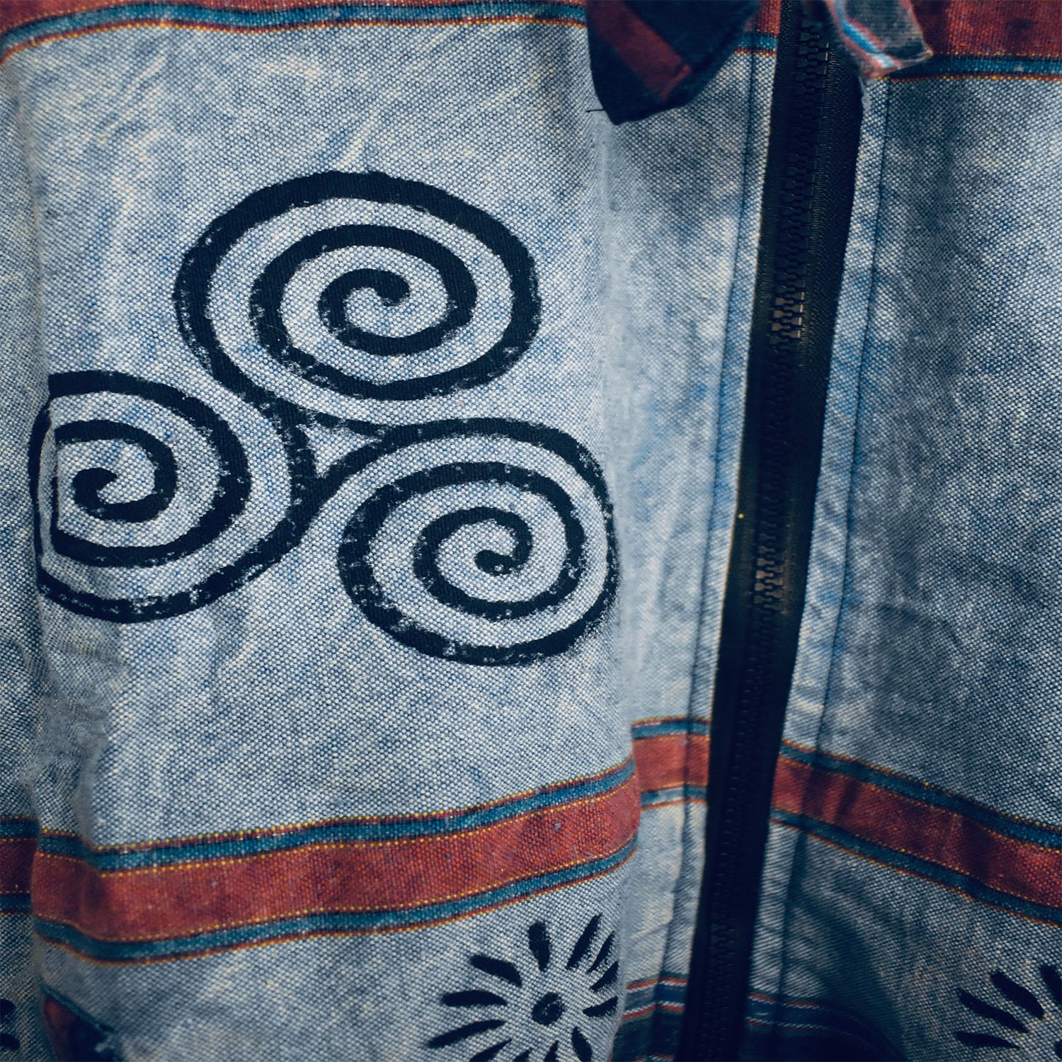 Ganesha Handicrafts, Blue Lightweight Festival Jacket, Lightweight Festival Jacket, Blue Festival Jacket, Festival Jacket, Fashion Jacket, Trending Festival Jacket.