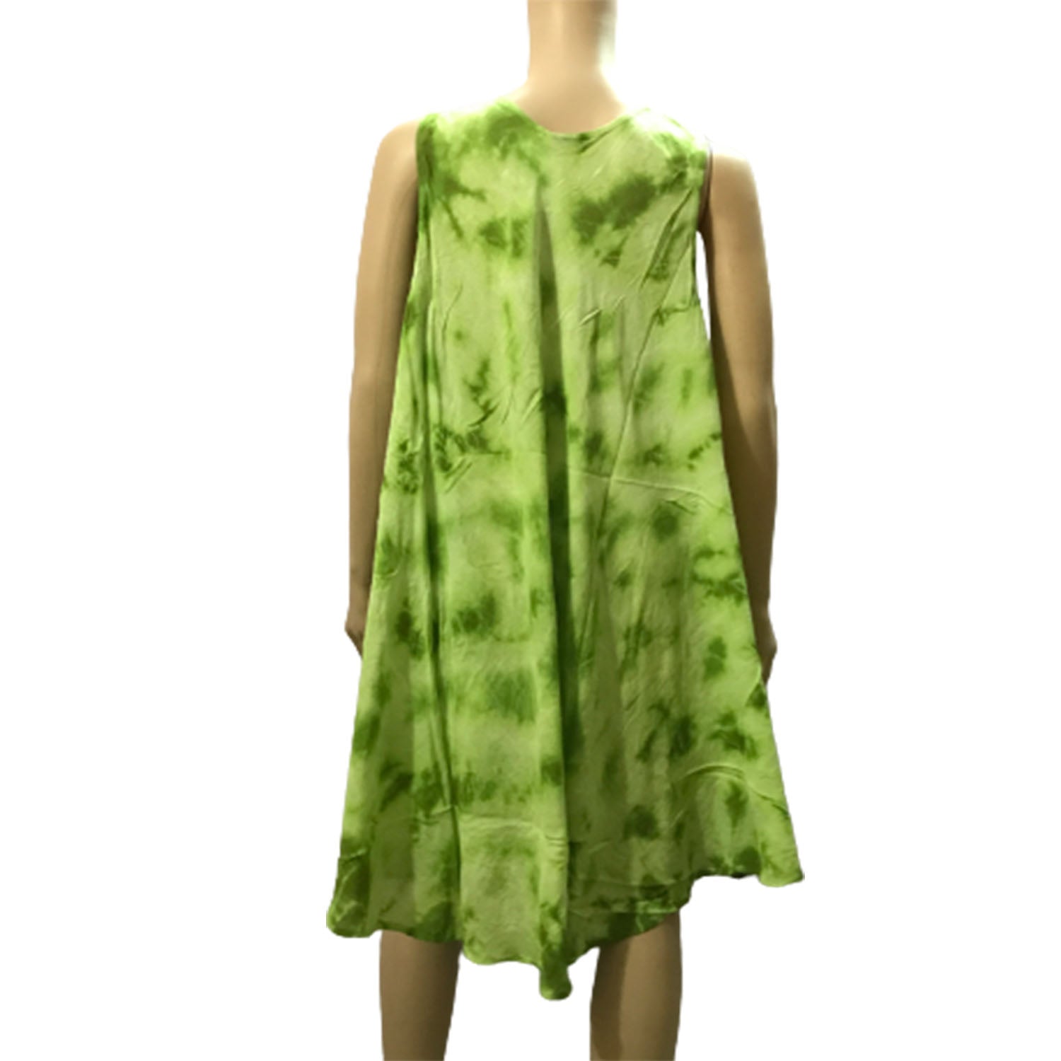 Ganesha Handicrafts, Butterfly Print Embroidered Dress, Women's Butterfly Print Embroidered Dress, Fashion Dress, Trending Embroidered Dress, Green colour Butterfly Print Embroidered Dress.