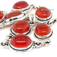 Ganesha Handicrafts Carnelian Bracelet (925) Sterling Silver, Silver Bracelet, Sterling Silver, Carnelian Bracelet(925), carnelian Silver 