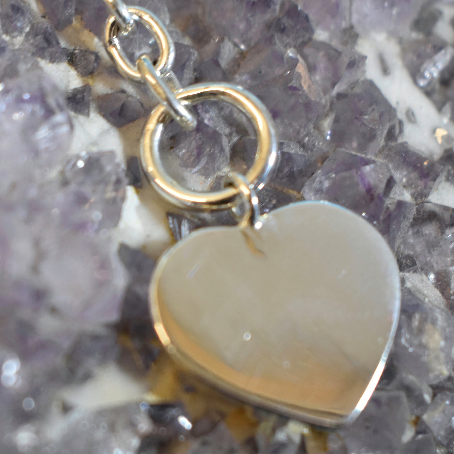 Ganesha Handicrafts, Chain with Heart 925 Sterling Silver Bracelet, 925 Sterling Silver Bracelet, Chain with Heart,  Heart Chain, 925 Sterling Silver Bracelet, Trending Bracelet.