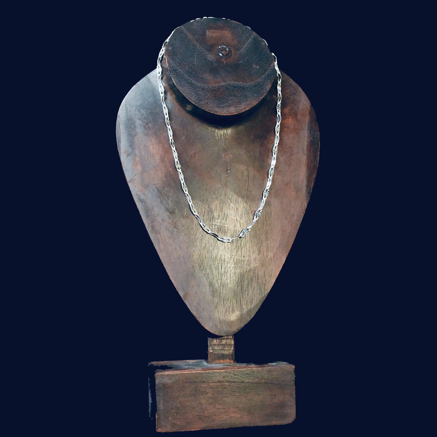 Ganesha Handicrafts Chunky Hammered Chain(925), Chain, Hammered Chain, Chunky Chain, Stylish Chain, Womens Chain