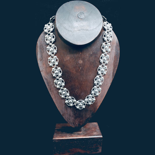 Ganesha Handicrafts Chunky Solid Necklace, Necklace, Silver Necklace, Solid Necklace, Chunky Necklace, Chunky Solid, Beautiful Necklace, Traditional Necklace