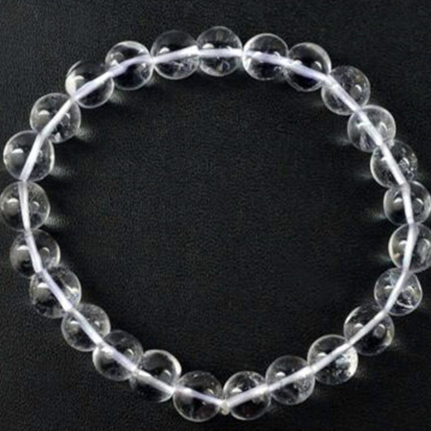 Ganesha Handicrafts, Clear Quartz Bracelet, Men's Bracelet, Women's Trending Bracelet, Stylish Bracelet.