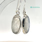 Ganesha Handicrafts, Moonstone Double-Drop Earrings - Sterling Silver (925), Moonstone Double-Drop Silver Earrings, 925 Double Drop Silver Earrings, Women's Trending Earring, Womens Stylized Earrings.  