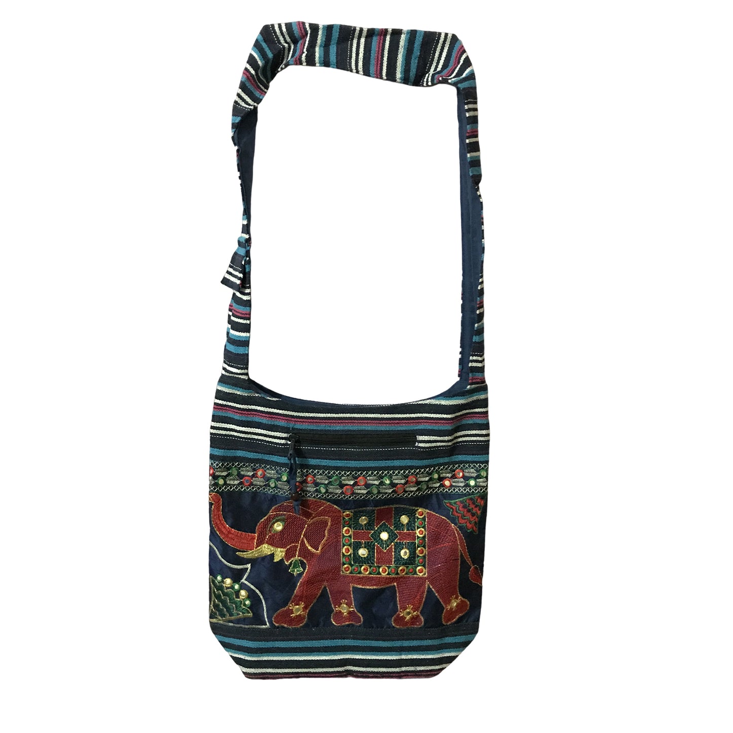 Ganesha Handicrafts Elephant Print Sling Bag, Bag, Sling Bag, Printed Bag, Elephant Sling Bag, Elephant Bag