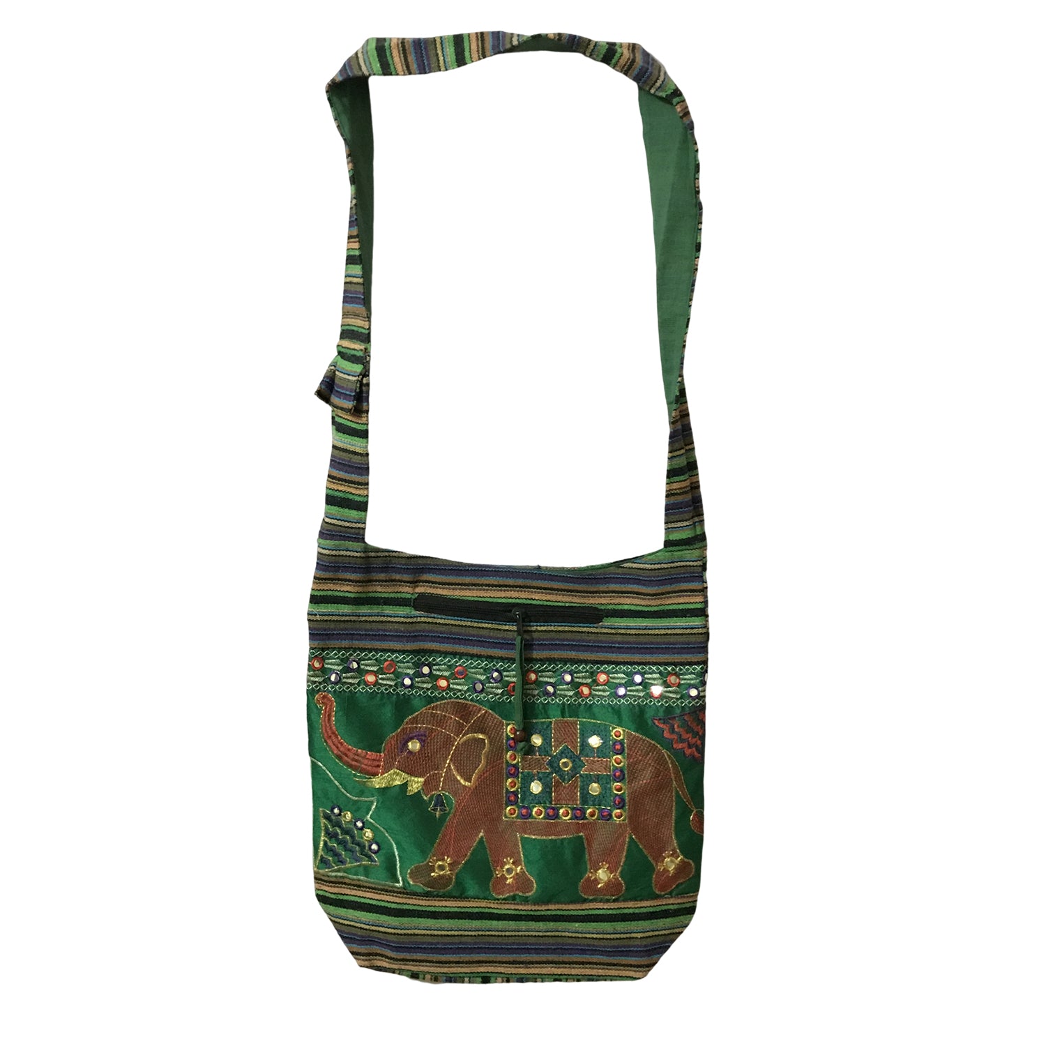 Ganesha Handicrafts Elephant Print Sling Bag, Bag, Sling Bag, Printed Bag, Elephant Sling Bag, Elephant Bag
