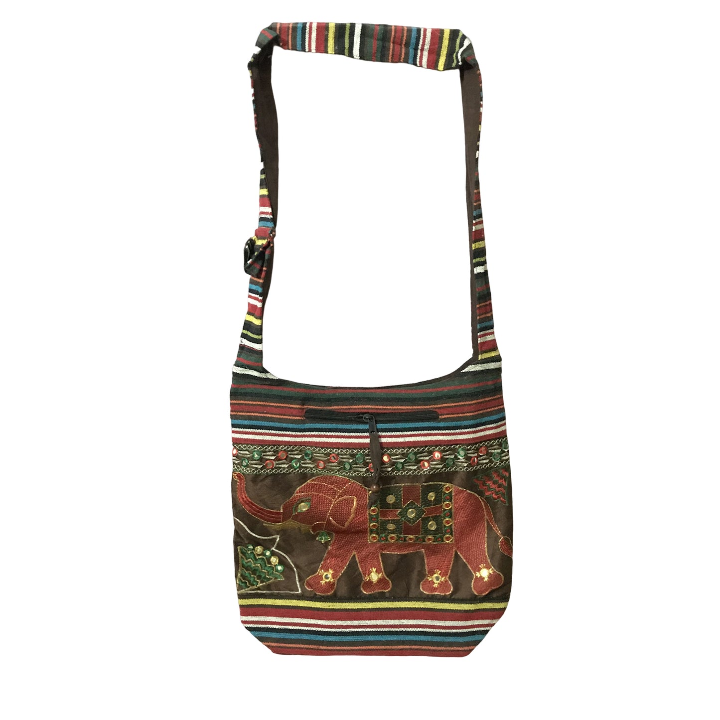 Ganesha Handicrafts Elephant Print Sling Bag, Bag, Sling Bag, Printed Bag, Elephant Sling Bag, Elephant Bag