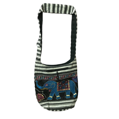 Ganesha Handicrafts Elephant Print Sling Bag, Bag, Sling Bag, Printed Bag, Elephant Sling Bag, Elephant Bag