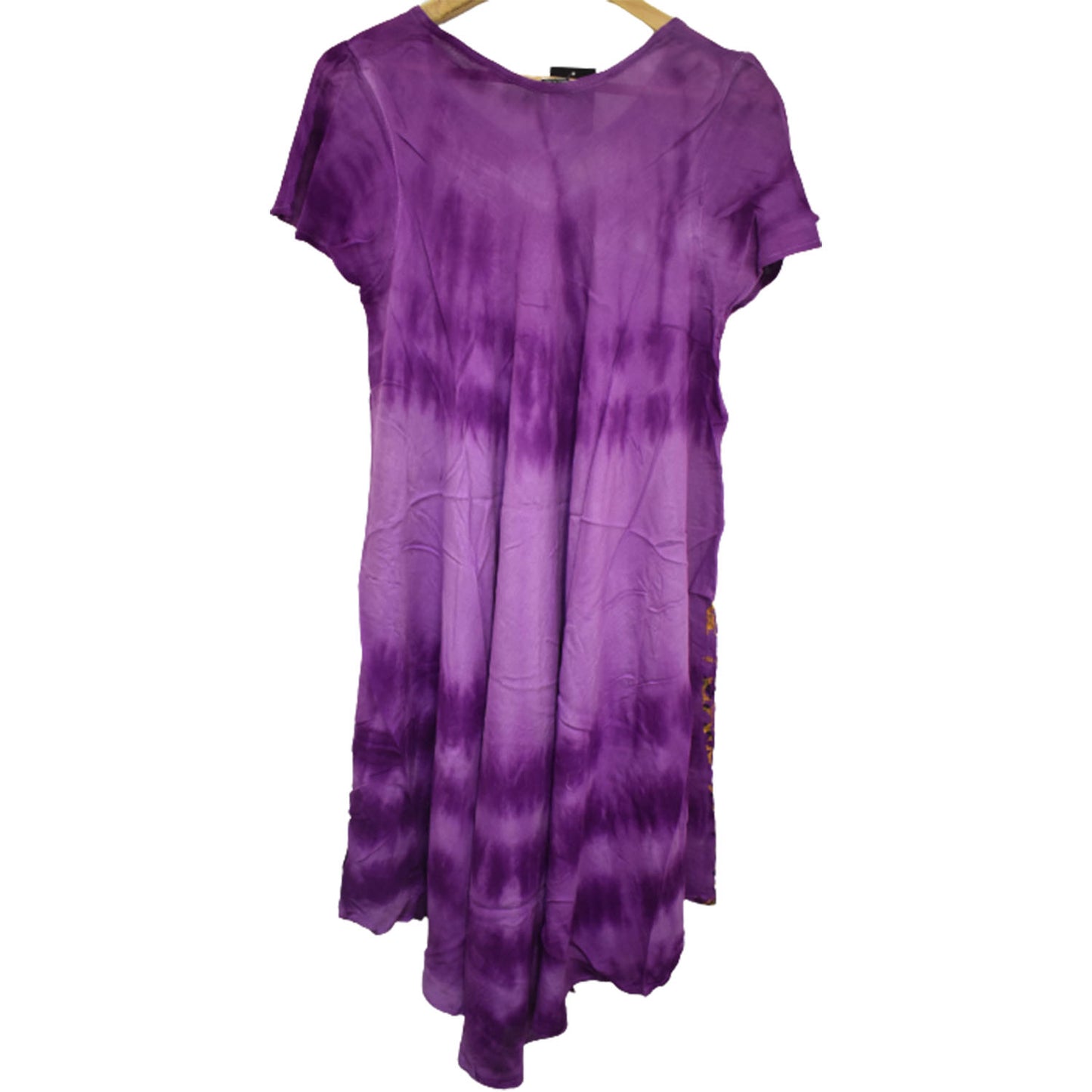 Ganesha Handicrafts Embroidered Summer Dress, Summer Dress, Dress, Embroidered Dress, Green Colour Dress, Flower Embroid Dress, Comfortable Dress