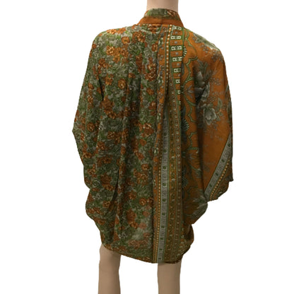 Ganesha Handicraft Floral Loose Fit Kimono , Top, Floral Top