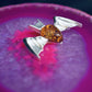 Ganesha Handicrafts-Amber Bat Pendant, Amber Bat Pendant, Girls Collection For Amber Bat Pendant, Womens  Fashion For Amber Bat Pendant. Rose Colour Amber Bat Pendant.