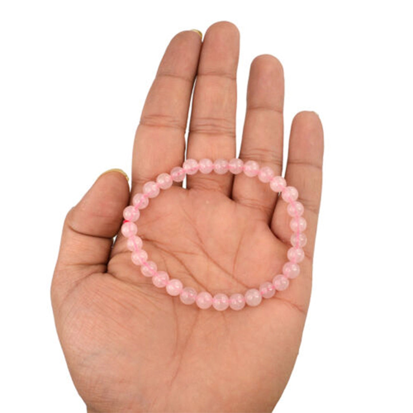 Ganesha Handicrafts, Handmade Rose Quartz Amethyst Bracelet, Handmade Rose Quartz Amethyst Bracelet, Rose Quartz Amethyst Bracelet, Women's Fashion Amethyst Bracelet, Rose Handmade Amethyst Bracelet.