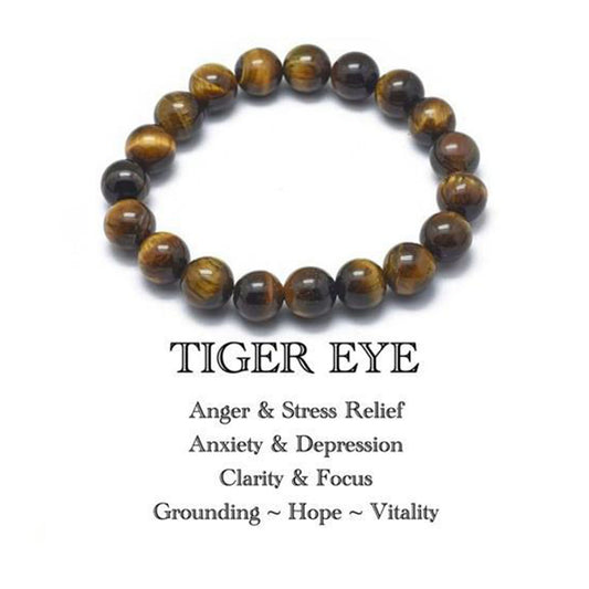 Ganesha Handicrafts, Handmade Tiger Eye Bracelet, Tiger Eye Bracelet, Tiger Bracelet, Women's Trending Bracelet, Men's Trending Bracelet, Stylish Bracelet.