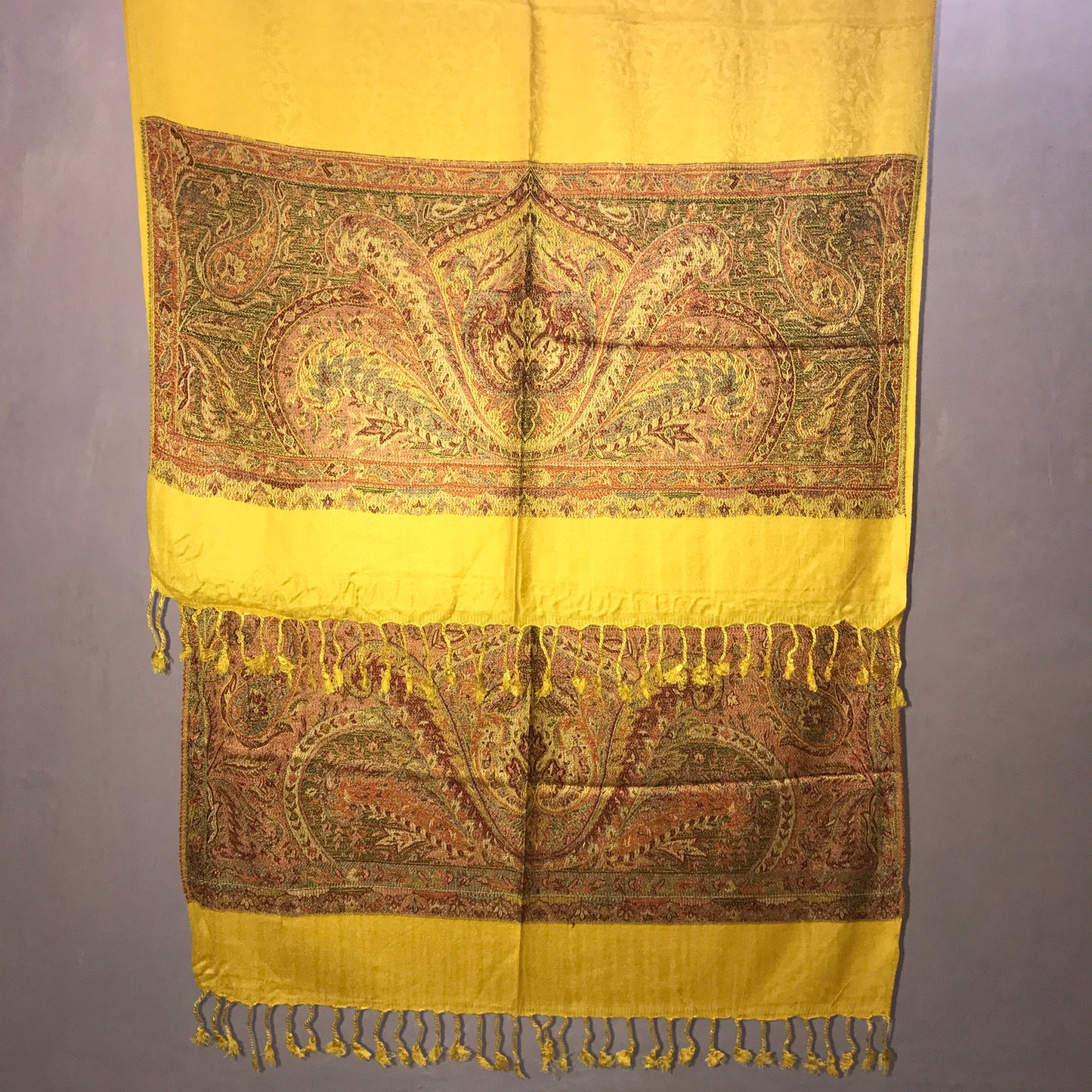 Double Sided Pashmina Patterned Border