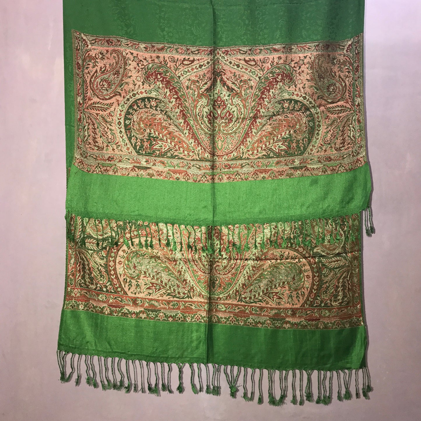 Double Sided Pashmina Patterned Border