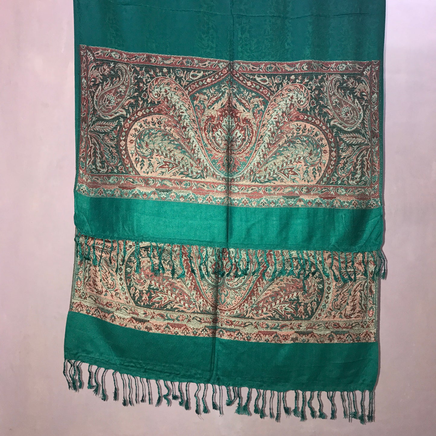 Double Sided Pashmina Patterned Border