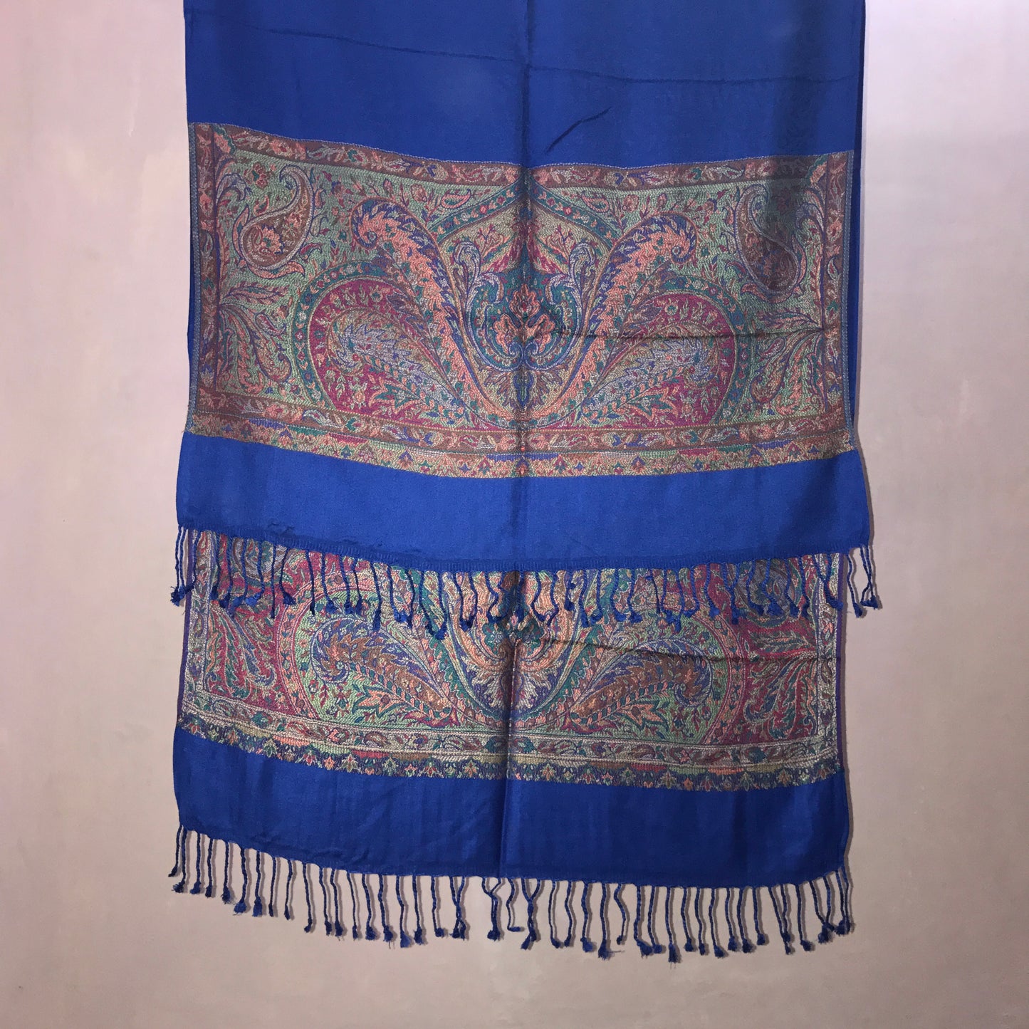 Double Sided Pashmina Patterned Border