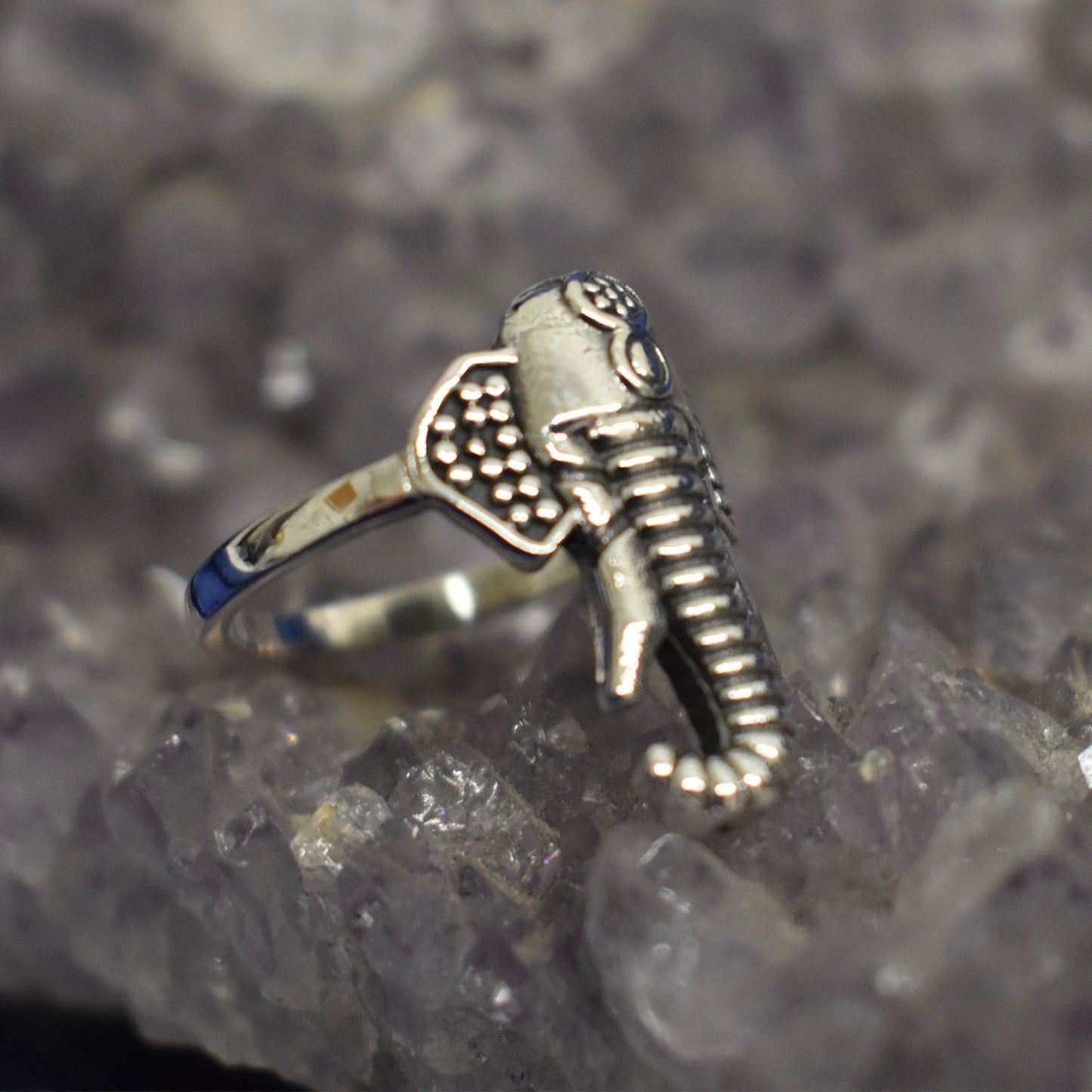 Ganesha Handicrafts Indian Elephant Ring, Ring, Elephant Model Ring, Indian Ring, Elephant Ring, Trending Ring.