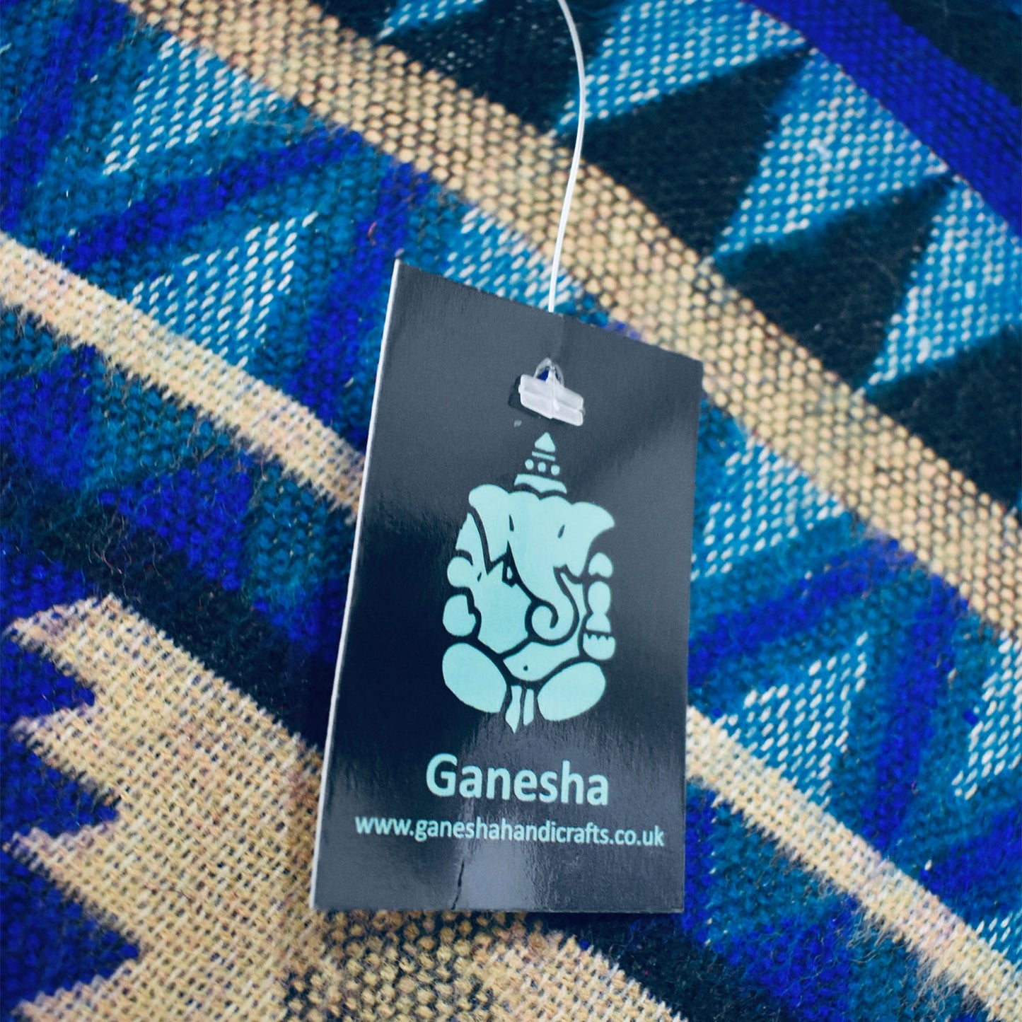 Ganesha Handicrafts Large Nepalese Poncho, Multicoloured Poncho, Nepalese Poncho, Large Poncho, Branded Poncho