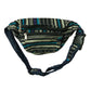 Ganesha Handicrafts Multicolored Knitted Ethnic Design Waist Bag, Bag, Waist Bag, Waist Design Bag, Knitted Design Bag, Ethnic Design Bag, Multicolured bag, Adjustable bag