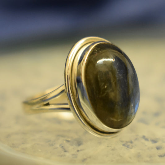 Ganesha Handicrafts, Plain Labradorite Ring, Labradorite Ring, Plain Ring, New Rings, Womens Trending Rings, New Model Ring, Womens Modern Ring, Fashion Ring. 