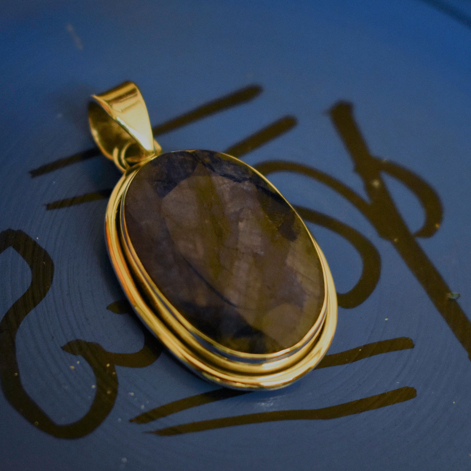 Ganesha Handicrafts, Plain Sapphire Pendant, Plain Pendant, Womens Trending Pendant, New Model Womens Pendant, Women's Stylish Pendant,  Women's Sapphire Fashion Pendant. 