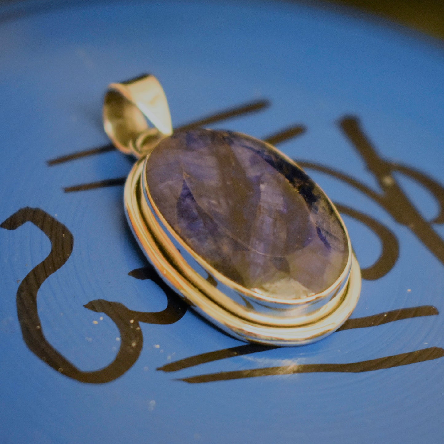 Ganesha Handicrafts, Plain Sapphire Pendant, Plain Pendant, Womens Trending Pendant, New Model Womens Pendant, Women's Stylish Pendant,  Women's Sapphire Fashion Pendant. 
