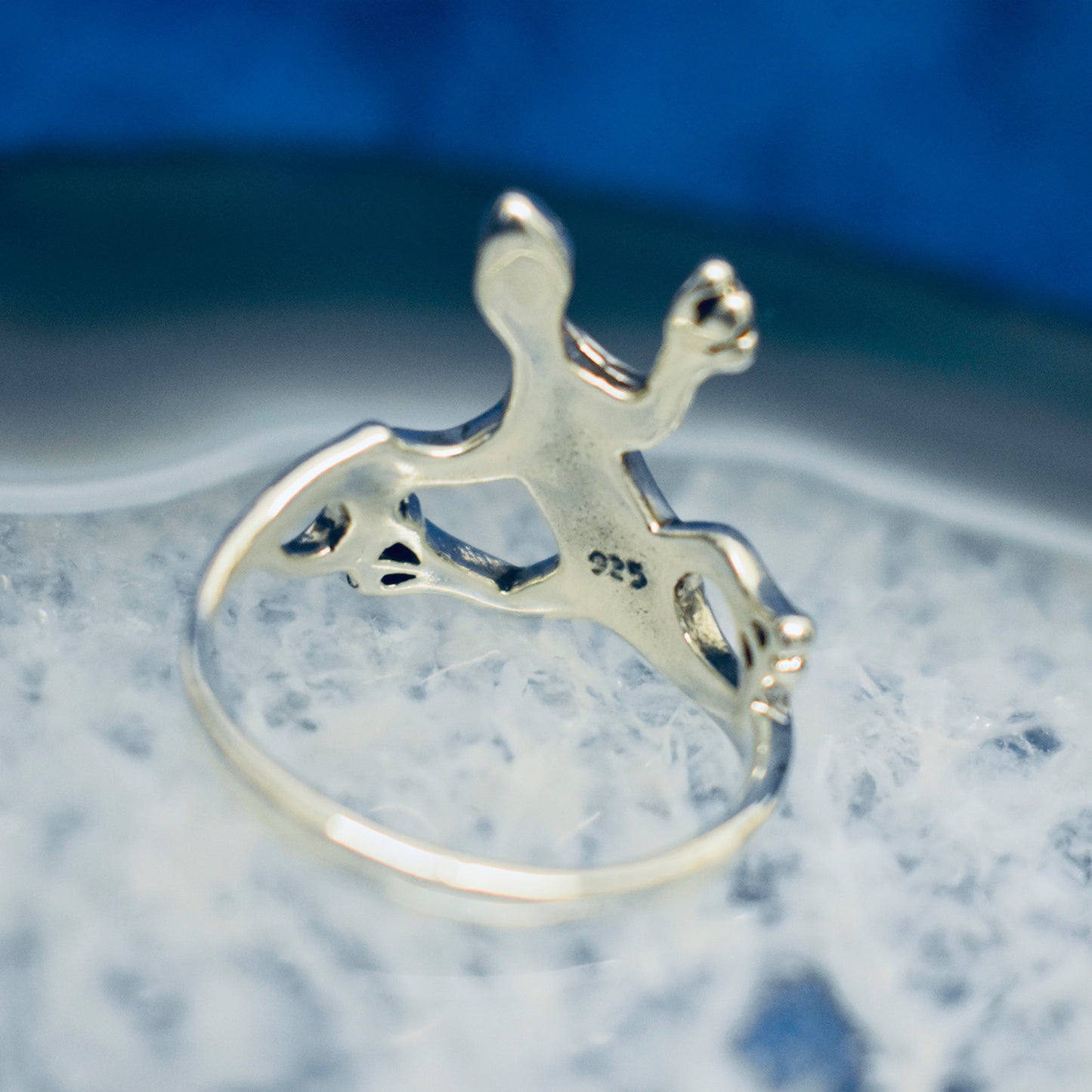 Ganesha Handicrafts, Silver Gecko Ring, Silver  Ring, Gecko Ring, Women's Trending Ring, Women's Fashion Ring,  Women's Silver Ring. 