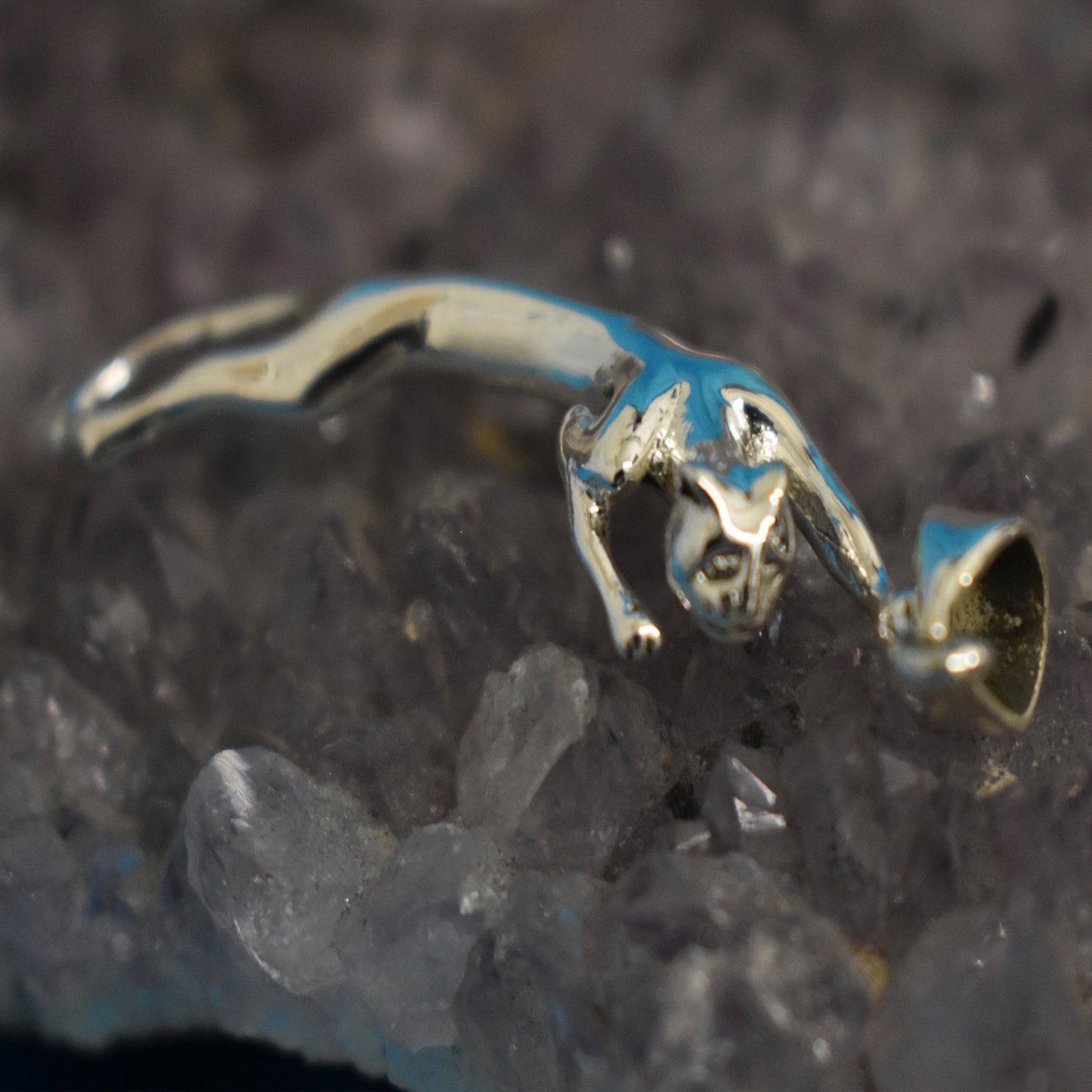 Ganesha Handicrafts, Sterling Silver Black Panther Pendant (925), Sterling Silver Pendant, 925-Sterling Silver Pendant, New Trending Womens Pendant, Womens New Modern Stylish Pendant.  