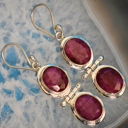 Ganesha Handicrafts, Citrine Double Drop Earrings, Sterling Silver Double Drop Earrings (925), Double Drop Earrings, 925-Sterling Silver Double Drop Earrings, Women's Trending Earrings, Womens Double drop Earring, Women's Modern Earrings, Fashion for Women's Earrings.  