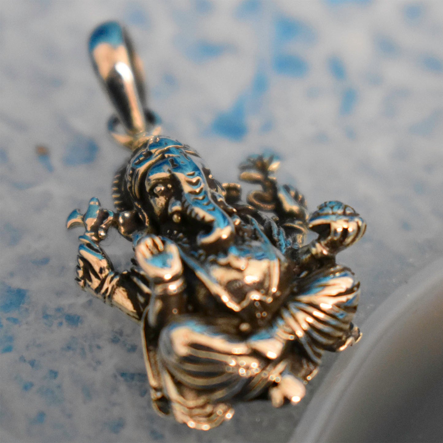 Ganesha Handicrafts, Sterling Silver Ganesh Pendant (925), Sterling Silver Ganesh Pendant, Ganesh Pendant, Sterling Silver Pendant, 925-Sterling Silver Ganesh Pendant, Bisexual Pendant, Trending Pendant. 
