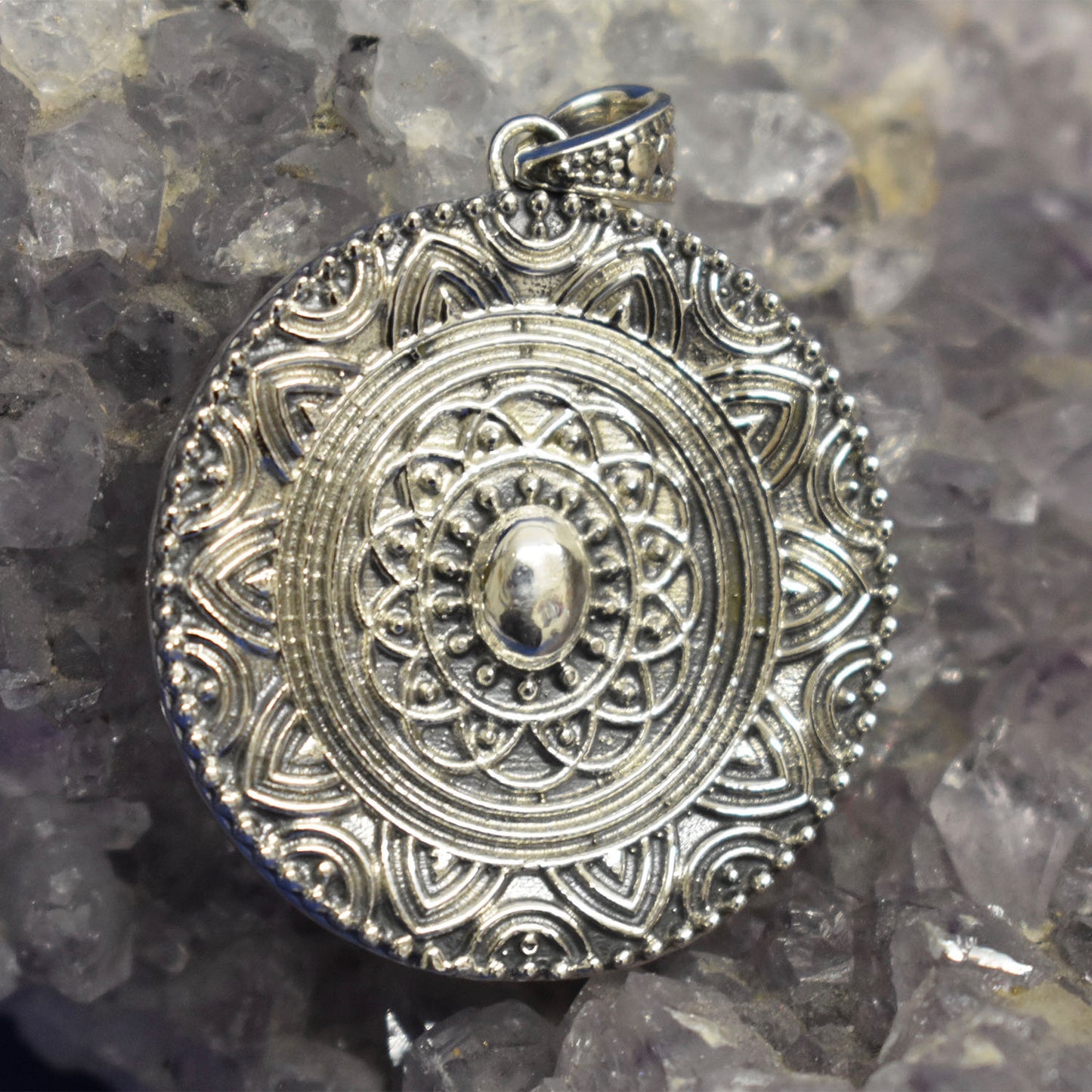 Ganesha Handicrafts Sterling Silver Vintage Style Pendant (925), Pendant, Vintage Pendant, Pendant (925), Sterling silver Pendant, Vintage Style Pendant (925)