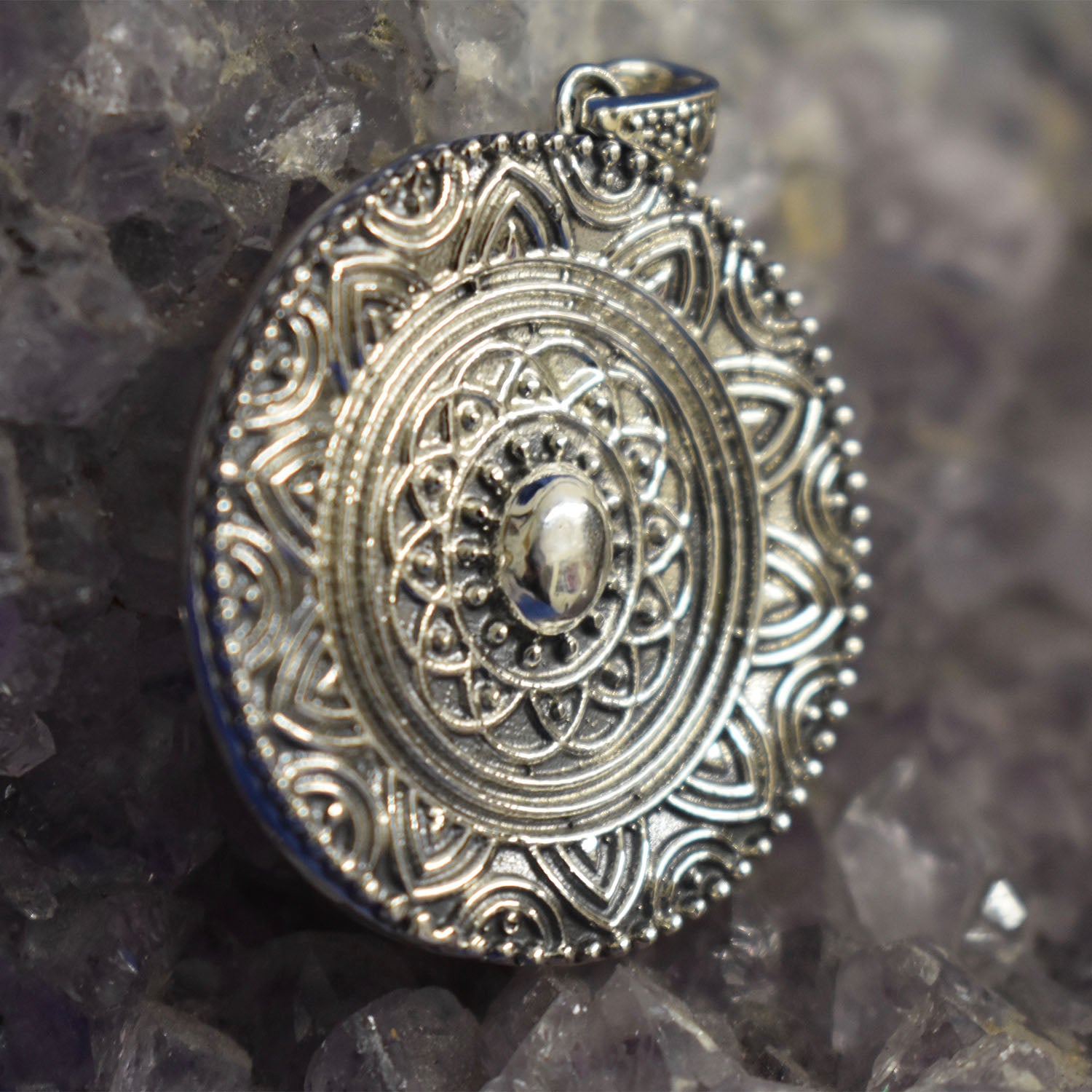 Ganesha Handicrafts Sterling Silver Vintage Style Pendant (925), Pendant, Vintage Pendant, Pendant (925), Sterling silver Pendant, Vintage Style Pendant (925)