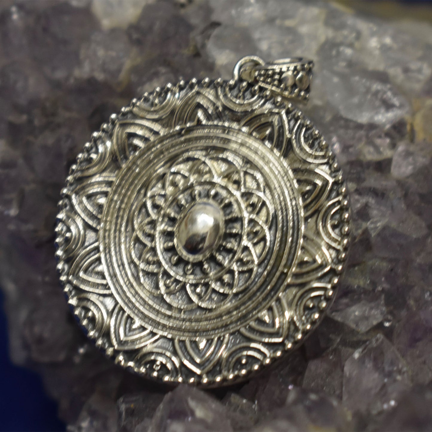 Ganesha Handicrafts Sterling Silver Vintage Style Pendant (925), Pendant, Vintage Pendant, Pendant (925), Sterling silver Pendant, Vintage Style Pendant (925)