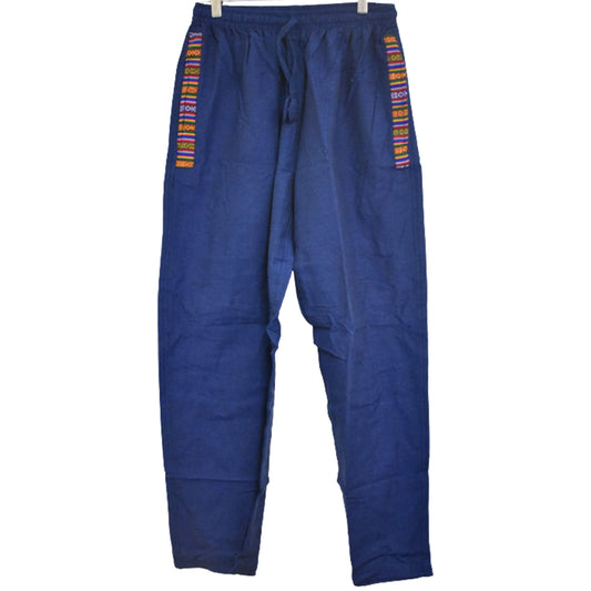 Ganesha handicrafts Straight Leg Nepalese Harem, Blue Harem, Womens trousers, Plain Trousers, Leg Nepalese Harem, Straight Harem